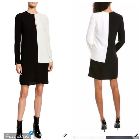 Equipment Femme Tatienne Colorblock Shift Dress